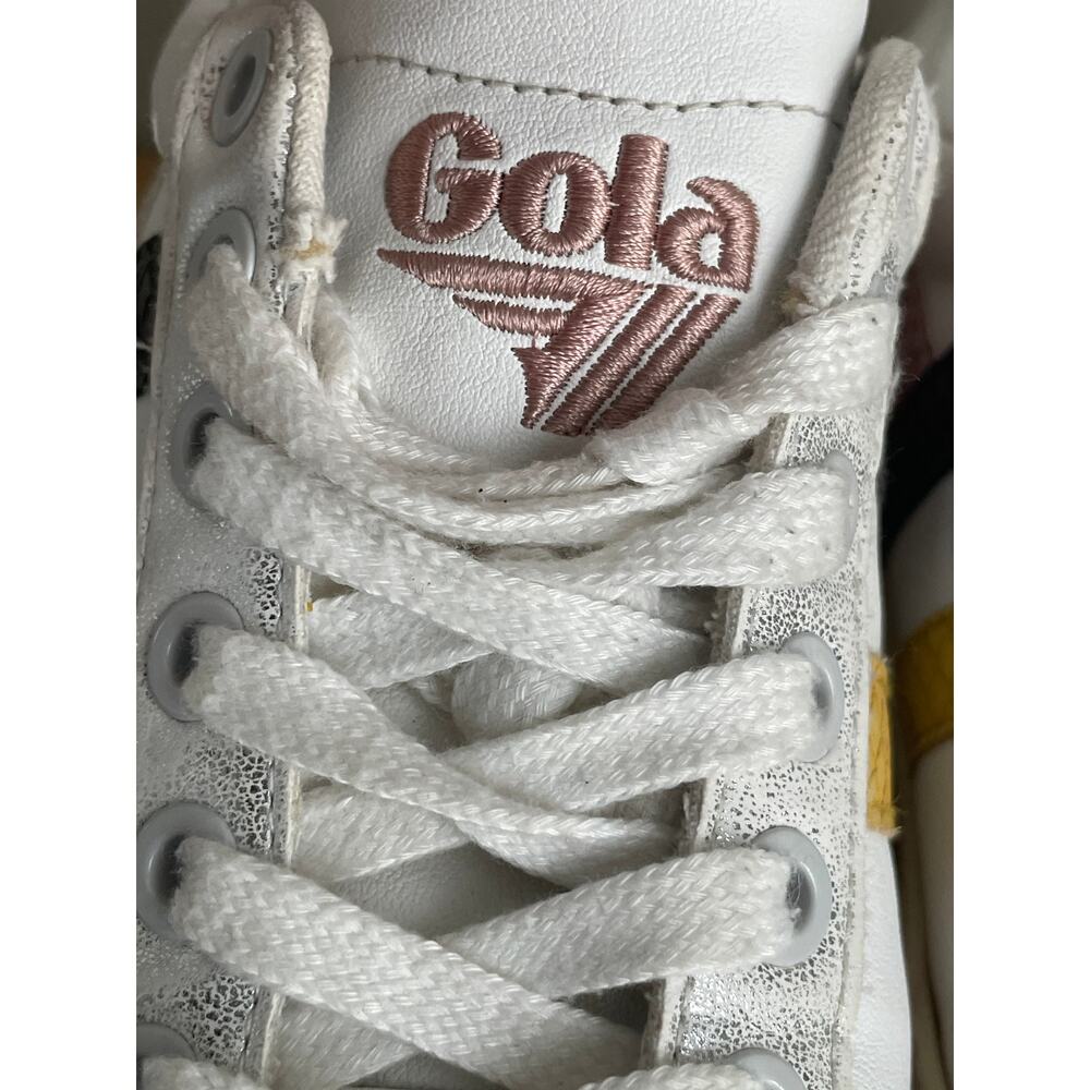 Gola Classics Women's Orchid Platform Snake Pink Sneakers Size 6 - Picture 5 of 11